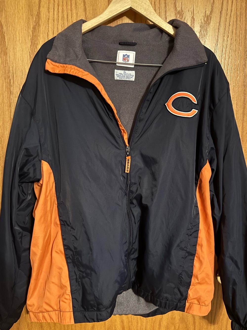 NFL Chicago Bears Windbreaker Jacket